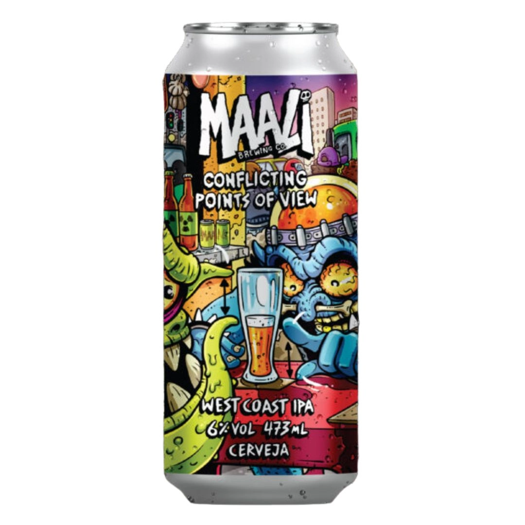 CERVEJA MAALI CONFLICTING POINTS OF VIEW 473ML CERVEJA MAALI CONFLICTING POINTS OF VIEW 473ML