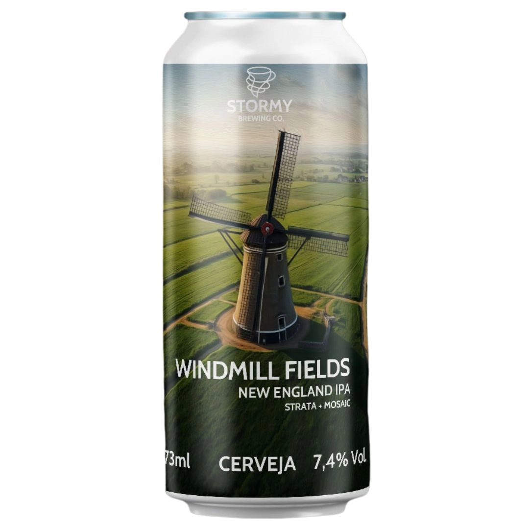 CERVEJA STORMY WINDMILL FIELDS NEIPA 473ML