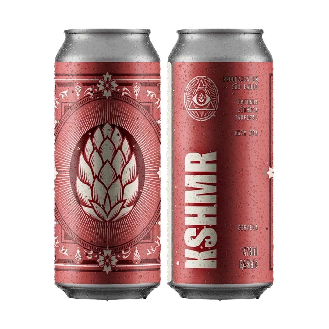 CERVEJA DOGMA KSHMR HAZY IPA 473ML CERVEJA DOGMA KSHMR HAZY IPA 473ML