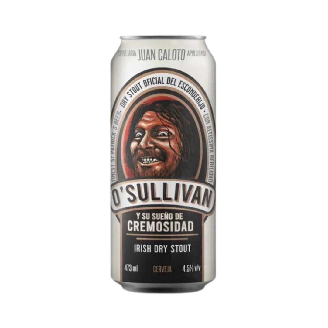 CERVEJA JUAN CALOTO O´SULLIVAN E SU SUENO DE CREMOSIDADE473ML