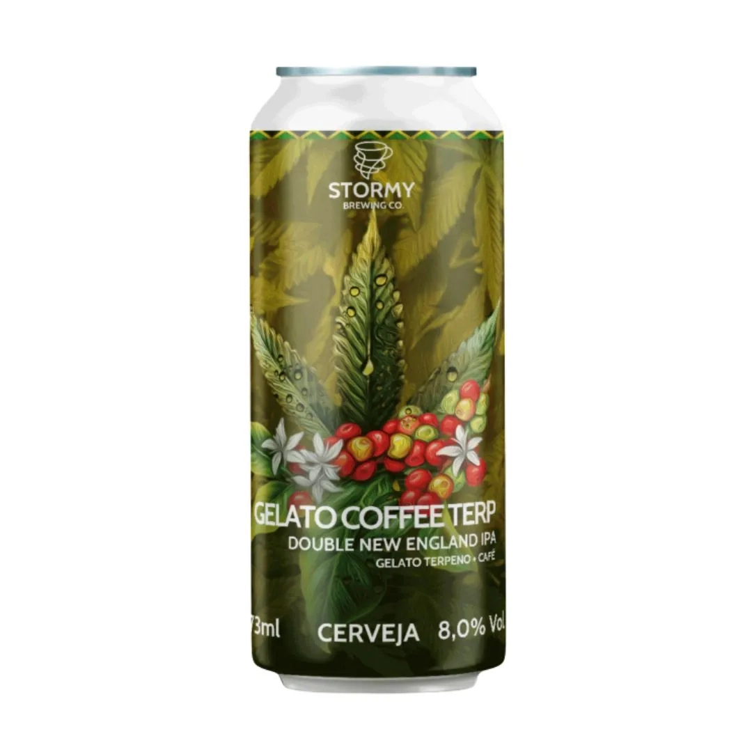 CERVEJA STORMY GELATO COFFEE TERP 473ML CERVEJA STORMY GELATO COFFEE TERP 473ML